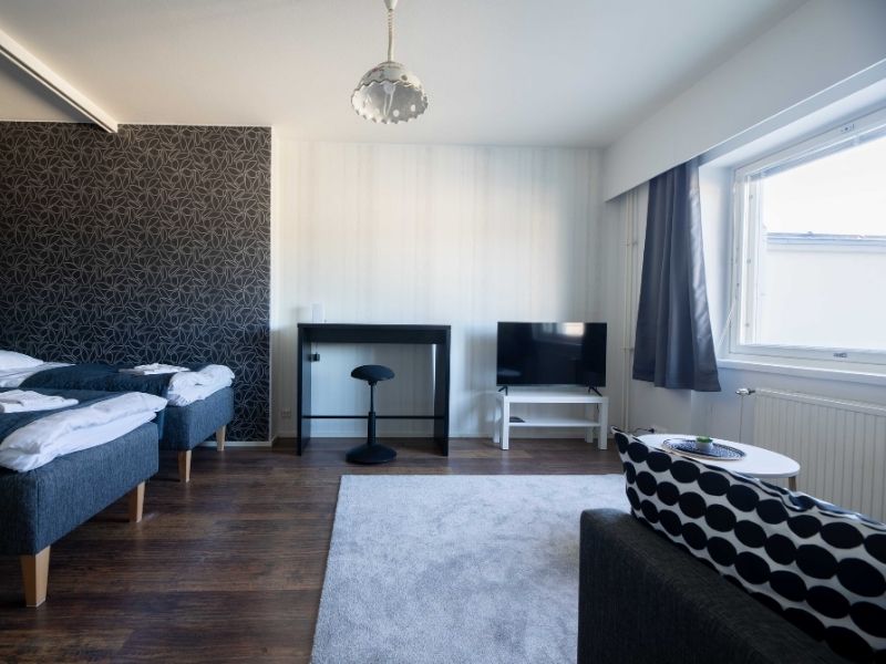 Mēbelēts dzīvoklis 44 m² – Pankkitalo, Varkaus